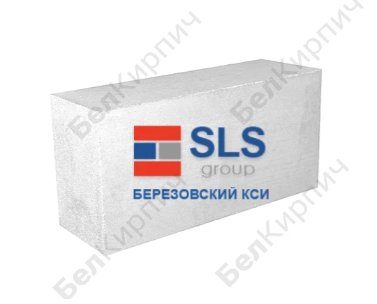 Газосиликатный блок D500 625x300x250 Березовский КСИ